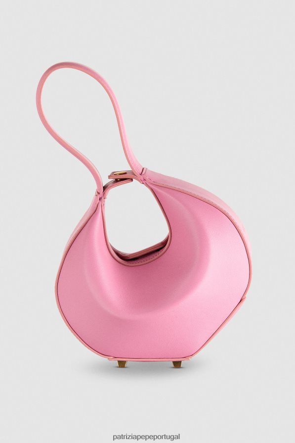 Patrizia Pepe mulheres bolsa pequena com pulseira hobo novo rosa bolsas | TX086V771