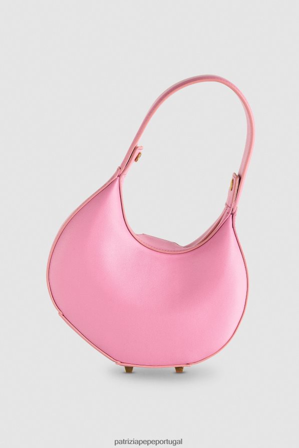 Patrizia Pepe mulheres bolsa pequena com pulseira hobo novo rosa bolsas | TX086V771