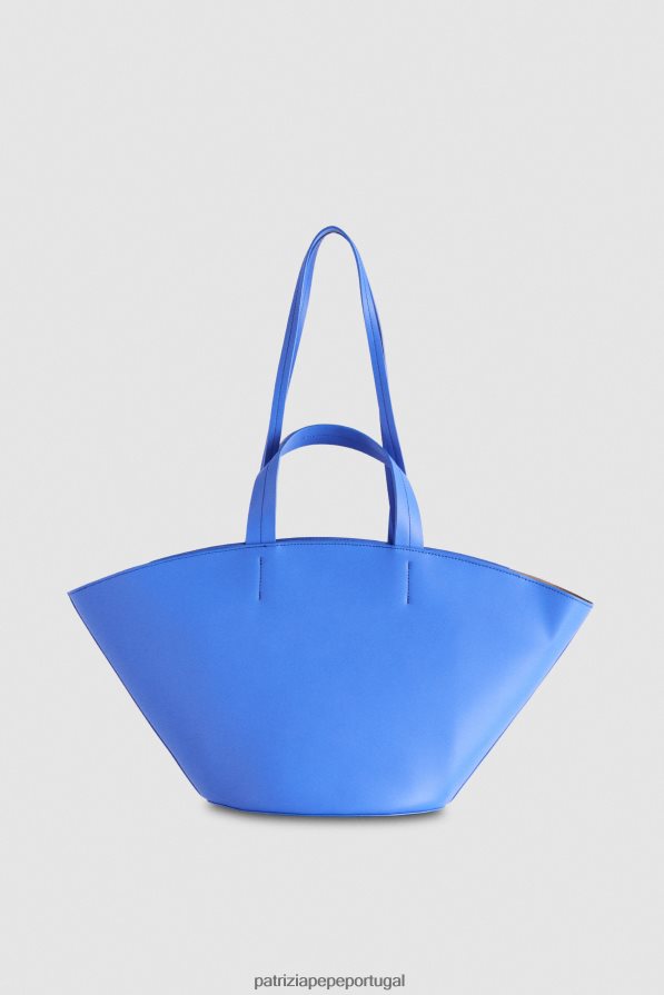 Patrizia Pepe mulheres comprador de couro raio azul bolsas | TX086V718