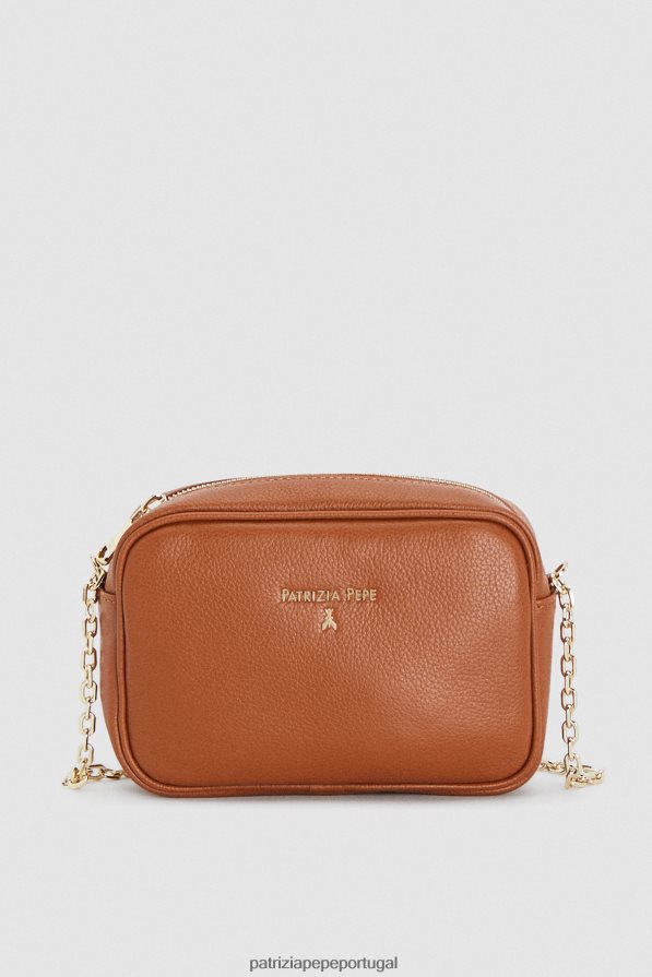 Patrizia Pepe mulheres bolsa crossbody pequena com estojo para câmera novo cuio bolsas | TX086V825