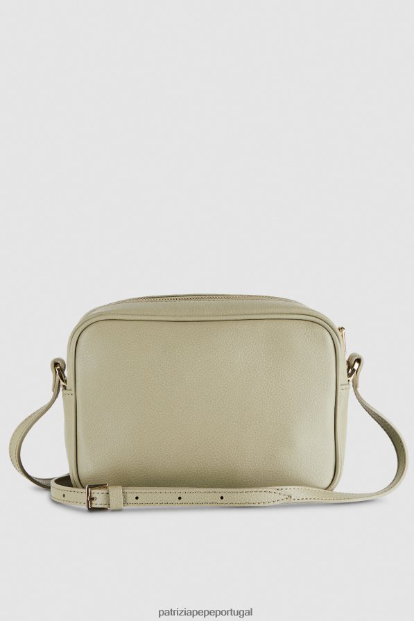 Patrizia Pepe mulheres bolsa fly bag bolsa crossbody de couro verde sálvia bolsas | TX086V824