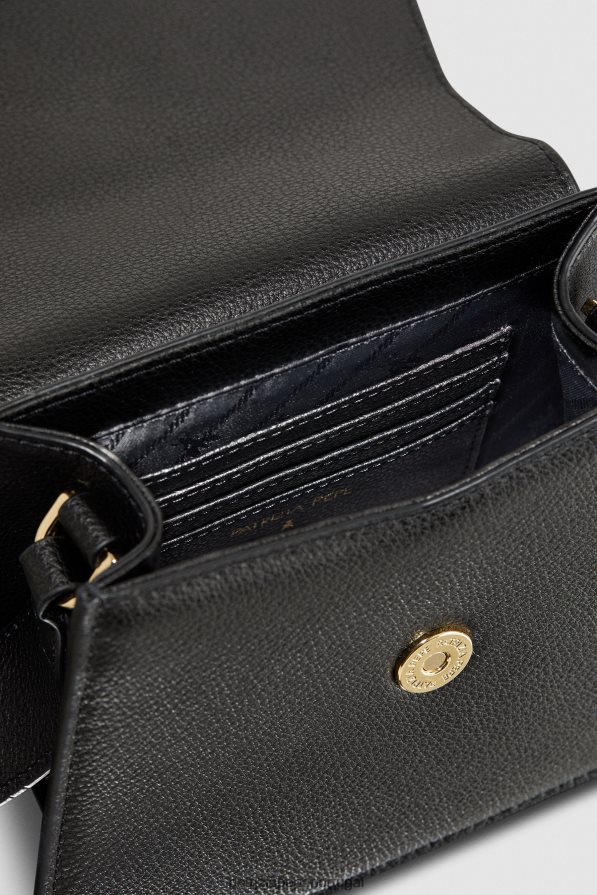 Patrizia Pepe mulheres bolsa transversal com zíper Nero bolsas | TX086V820