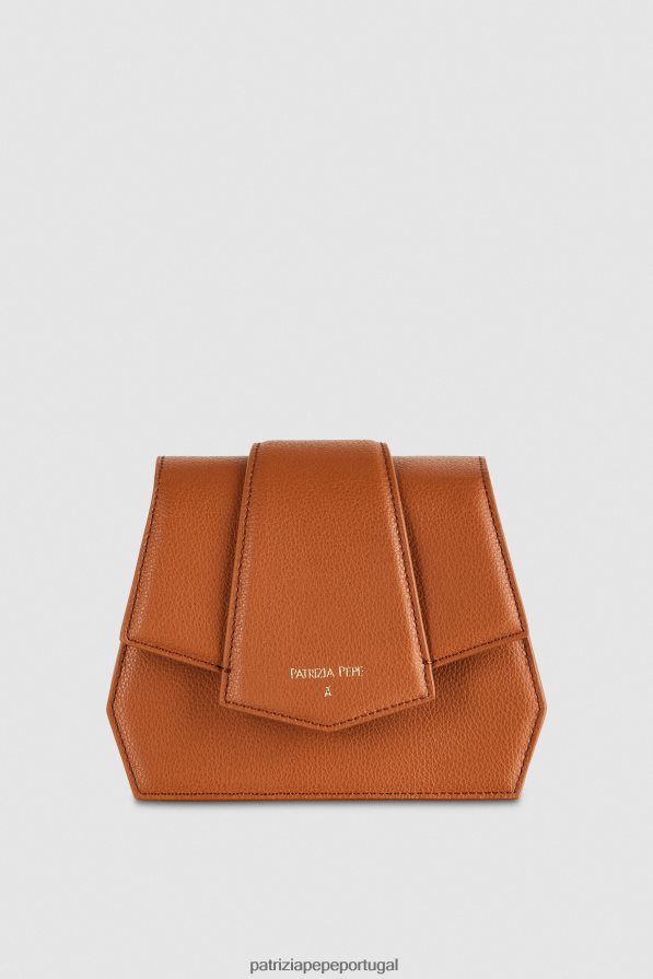 Patrizia Pepe mulheres bolsa transversal com zíper novo cuio bolsas | TX086V786
