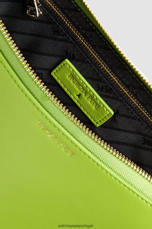 Patrizia Pepe mulheres bolsa transversal minimalista espargos bolsas | TX086V813