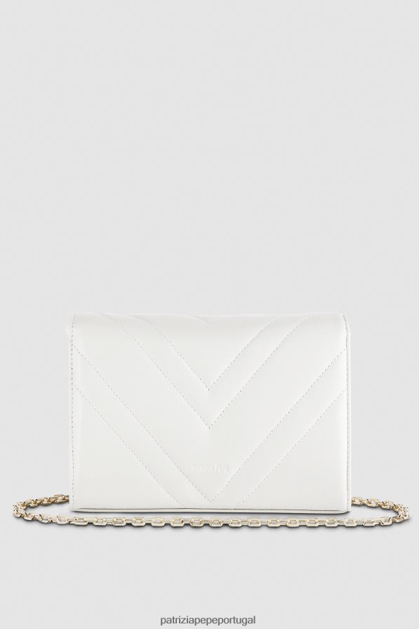 Patrizia Pepe mulheres elegante bolsa voadora off white bolsas | TX086V817