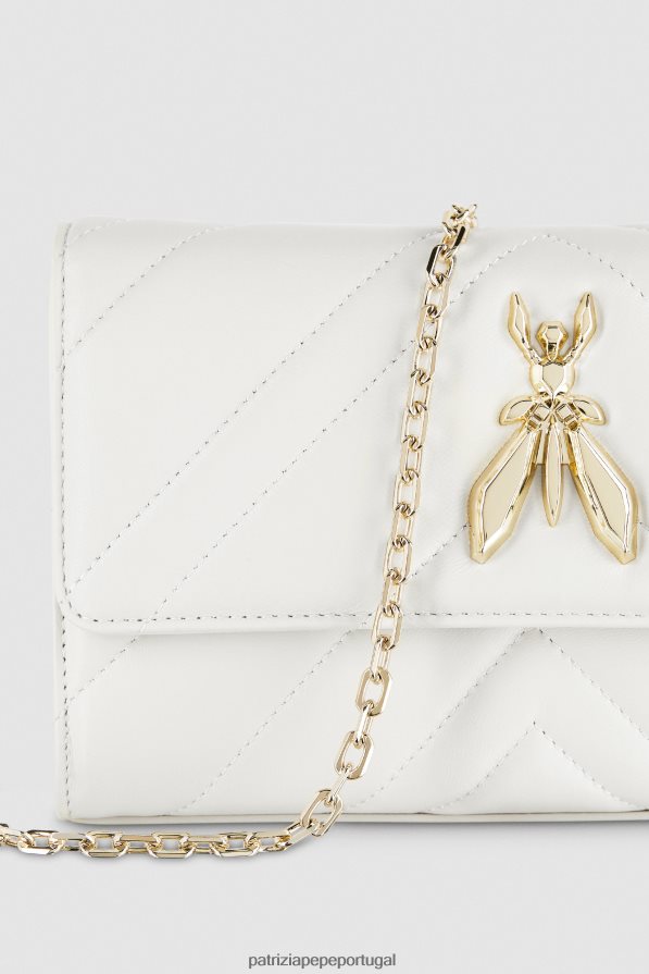 Patrizia Pepe mulheres elegante bolsa voadora off white bolsas | TX086V817