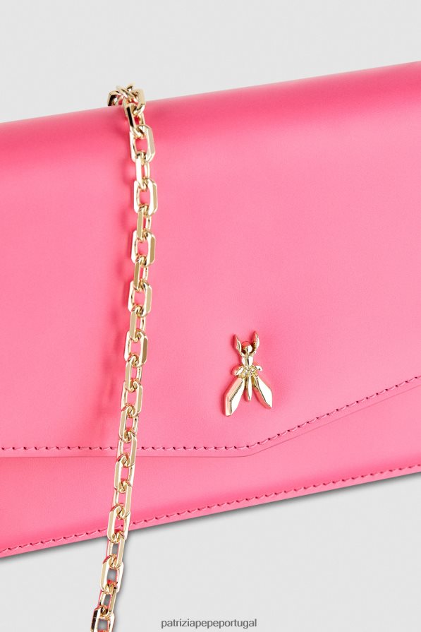 Patrizia Pepe mulheres embreagem fly bamby fúcsia fresca bolsas | TX086V812