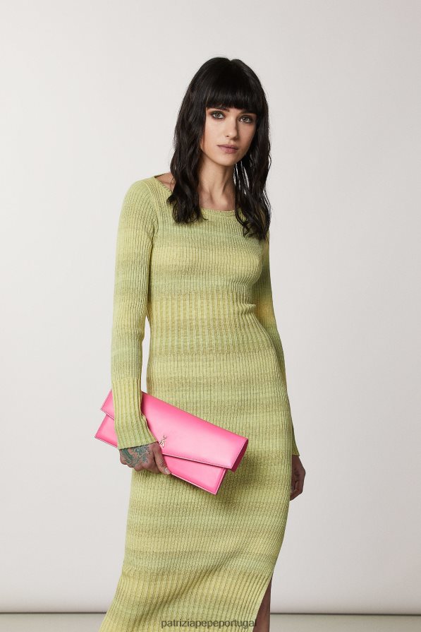 Patrizia Pepe mulheres embreagem fly bamby fúcsia fresca bolsas | TX086V812