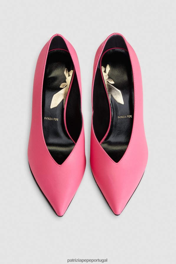 Patrizia Pepe mulheres bombas de salto de forma mínima fúcsia fresca calçados TX086V872