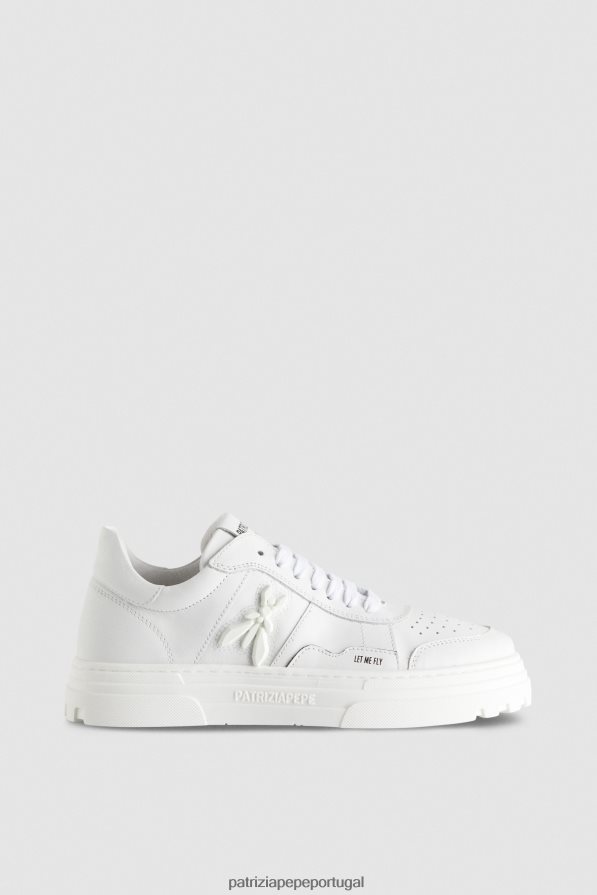 Patrizia Pepe mulheres tênis pepe off white calçados TX086V841