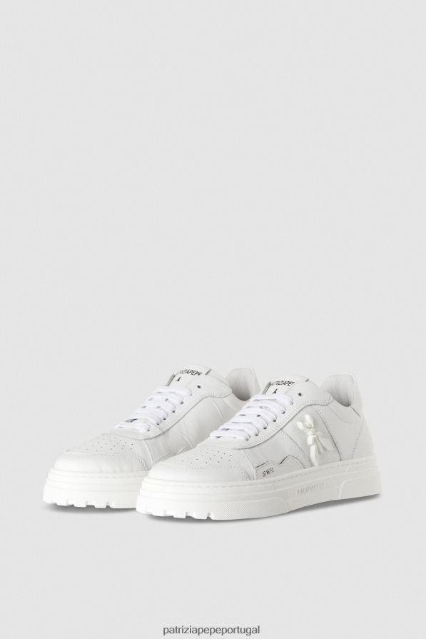 Patrizia Pepe mulheres tênis pepe off white calçados TX086V841