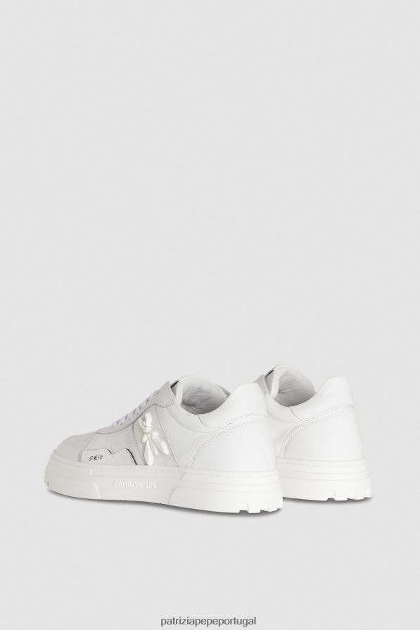 Patrizia Pepe mulheres tênis pepe off white calçados TX086V841