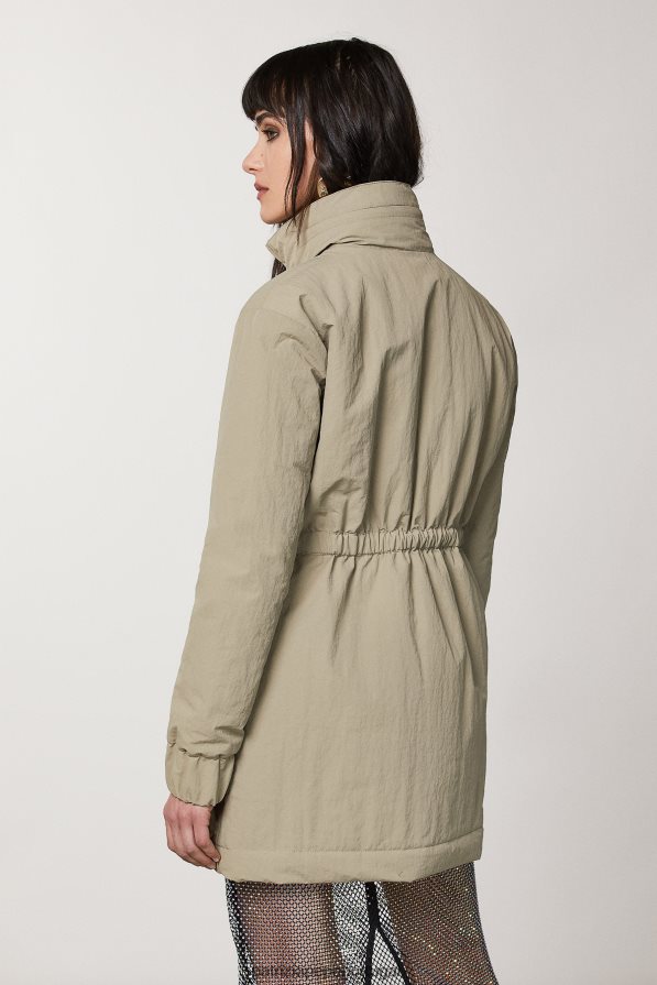 Patrizia Pepe mulheres jaqueta acolchoada verde sálvia vestuário TX086V459