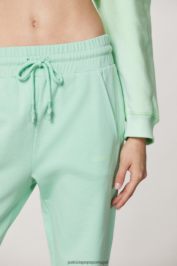 Patrizia Pepe mulheres calças de algodão essenciais planeta verde vestuário TX086V135