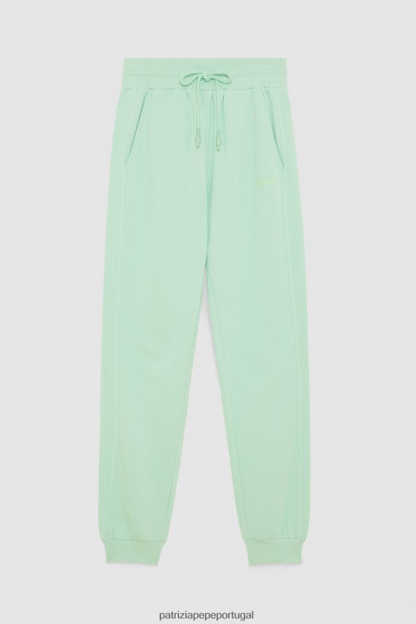 Patrizia Pepe mulheres calças de algodão essenciais planeta verde vestuário TX086V135