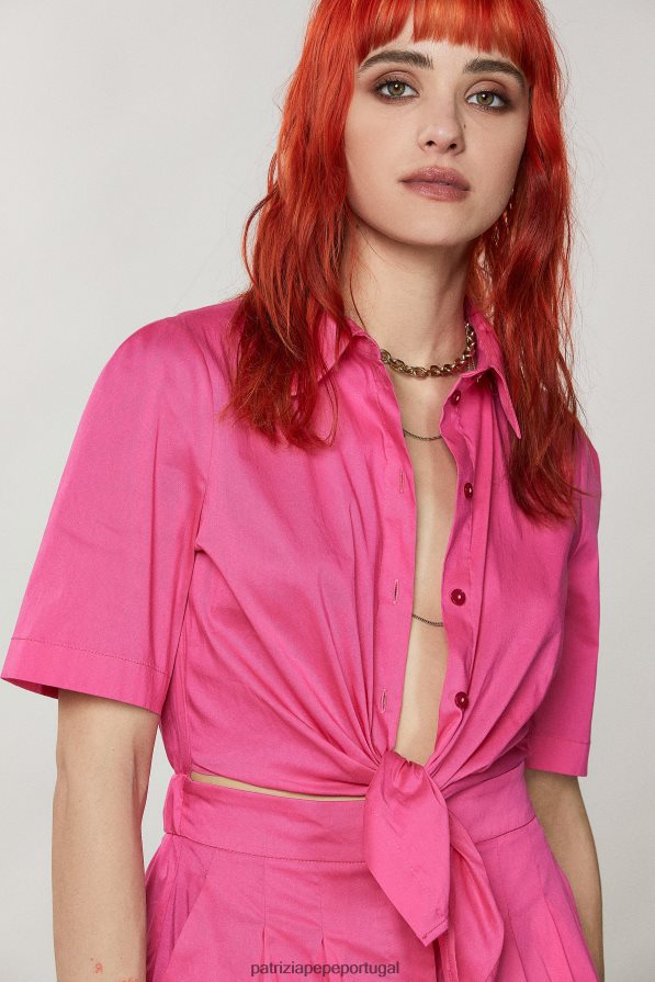 Patrizia Pepe mulheres macacão essencial pétala fúcsia vestuário TX086V247
